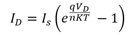 current-equation-of-forward-biasing-pn-junction