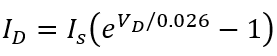 diode-current-equation-at-room-tempereature
