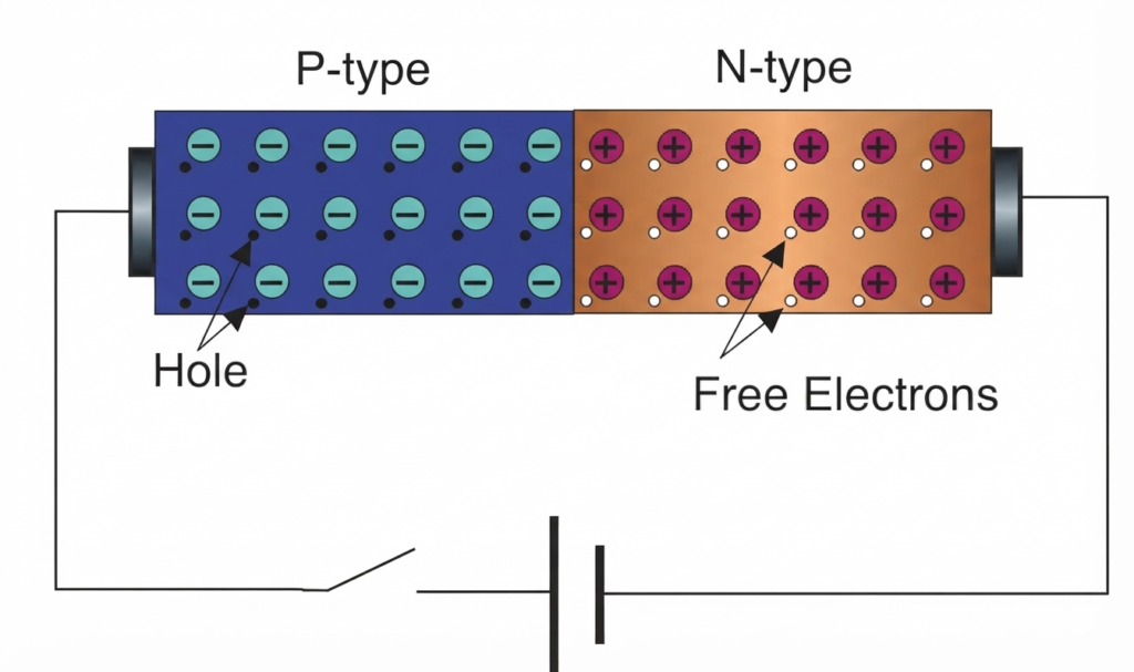 forward biased diode