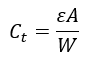 transition-capacitance-formula