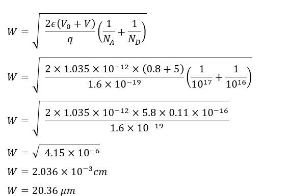 problem-2-depletion-width-numerical