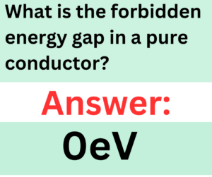 what-is-the-forbidden-energy-gap-in-the-conductor-explained
