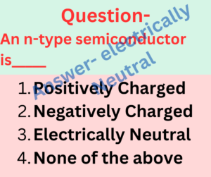 an-n-type-semiconductor-is