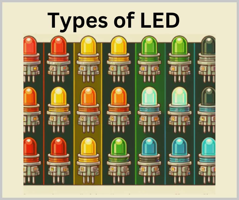 Types of LED and Applications