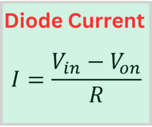 Calculating Current through a Diode