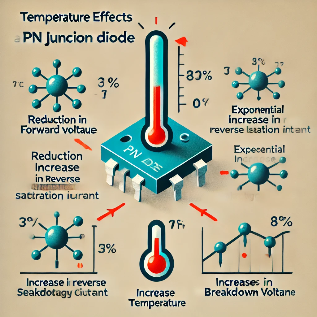 Temperature Effects on PN Junction Diode Performance