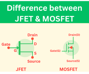 difference between jfet and mosfet