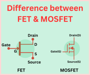 difference between FET and MOSFET