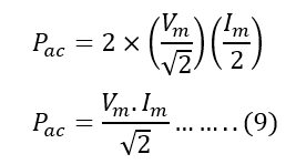 apparent power of both secondary winding eq-9