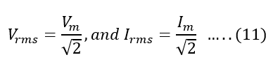 Apparent Power of the Transformer (Pac​) at its primary side