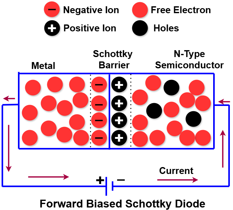Forward Biased Schottky Diode