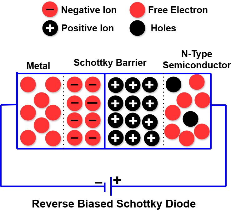 Reverse Biased Schottky Diode