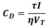 Diffusion Capacitance formula taking thermal voltage and carrier life time in account
