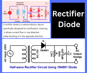 What is a Rectifier Diode : Working & Its Applications