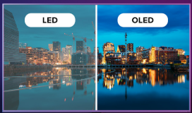difference between LED and OLED