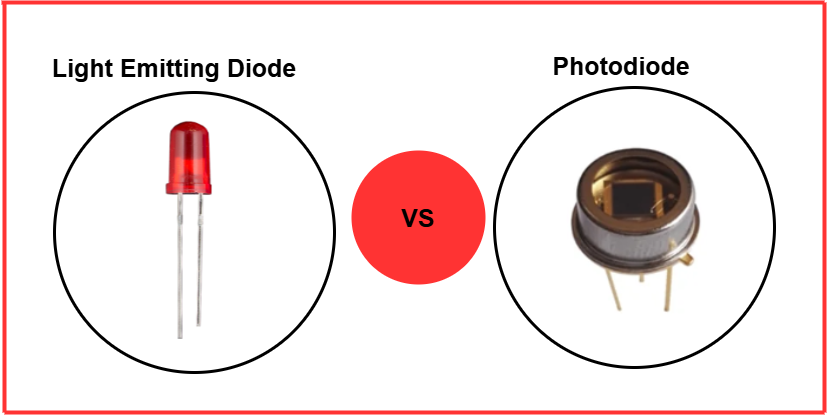 difference between LED and photodiode