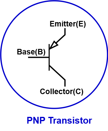 symbol of PNP transistor