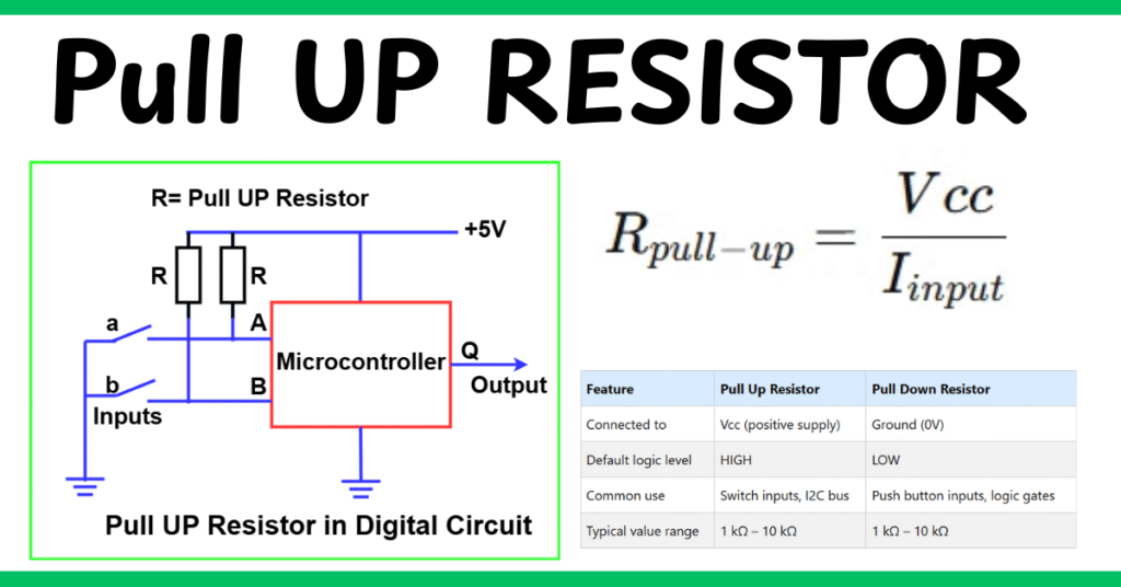 pull up resistor