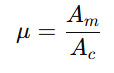 modulation index formula , mu= Am/Ac