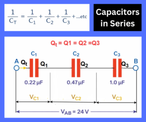 Capacitors in Series explained