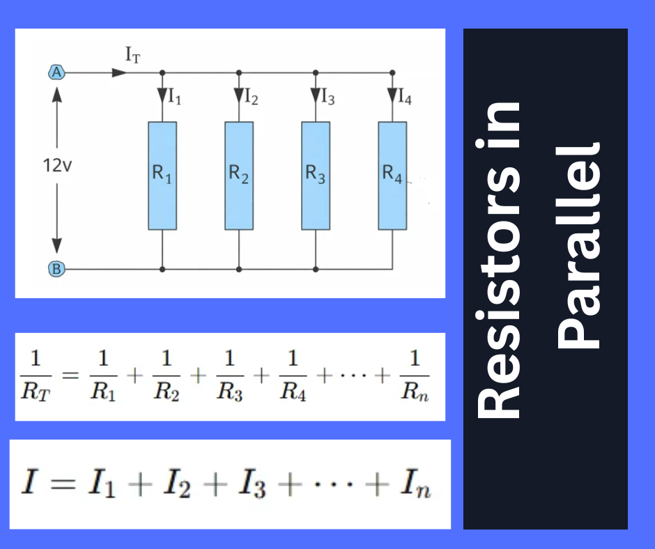 Resistors in Parallel – Calculation, Formula & Current Distribution