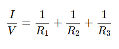 dividing both sides by V