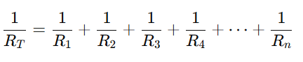 parallel resistance formula