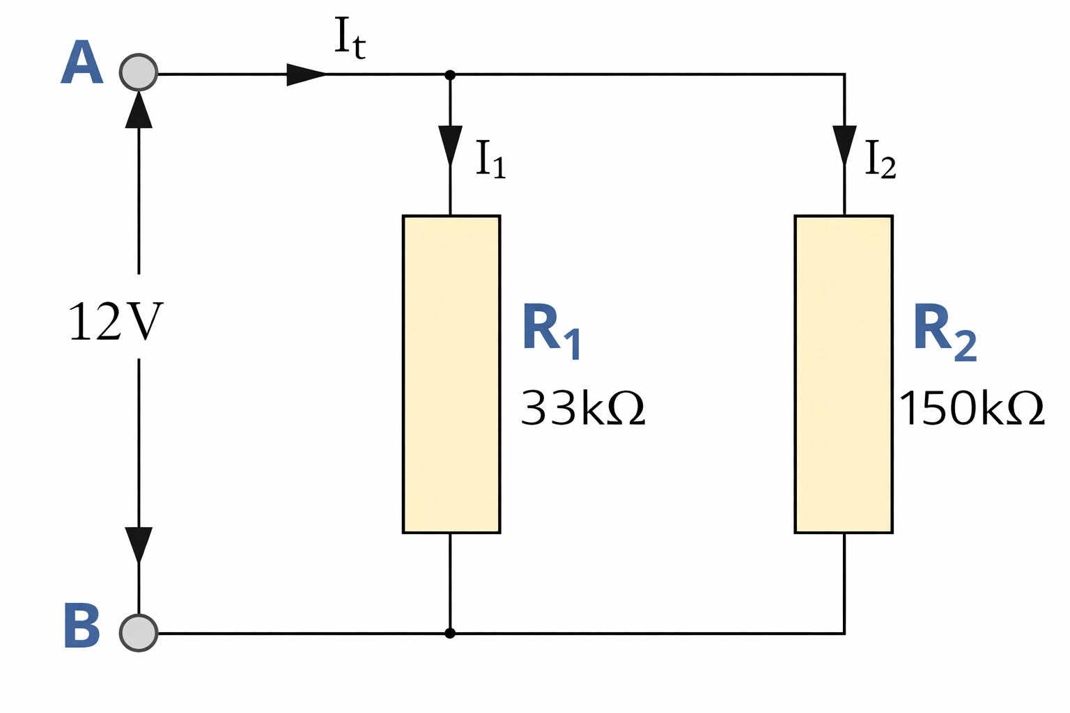 Parallel Resistor Examples Resistors in Parallel – Calculation, Formula & Current Distribution