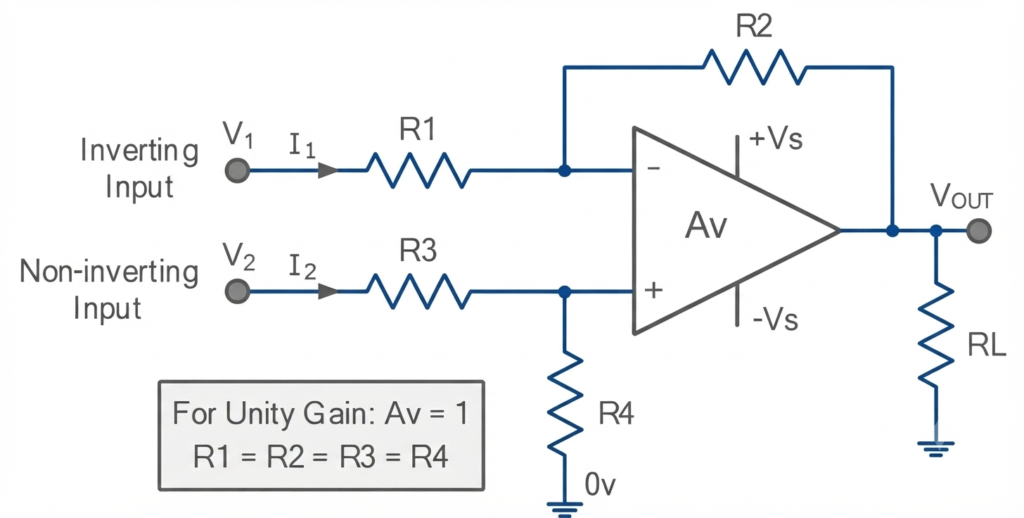 Basic Differential Amplifier