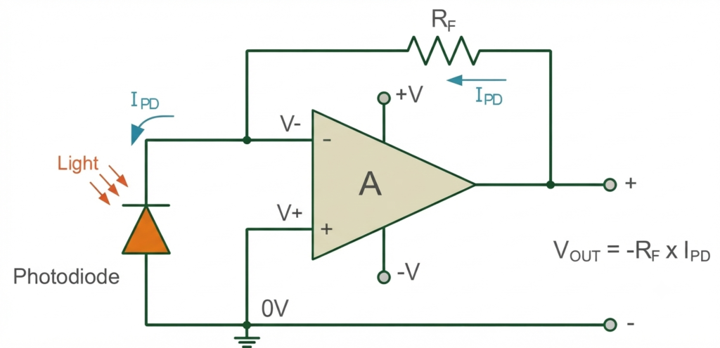 Photodiode Transimpedance Amplifier