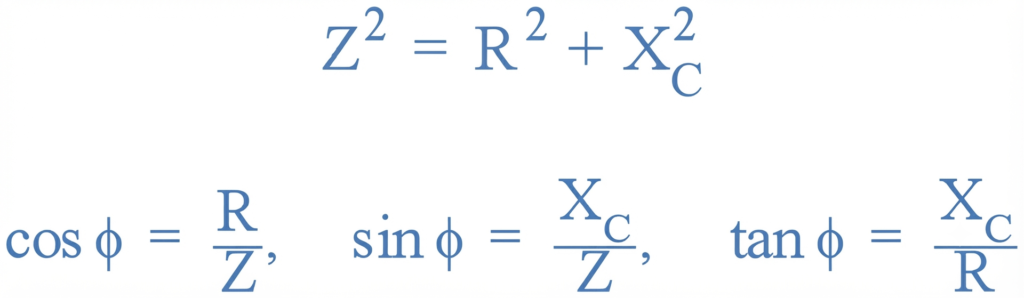 RC Phase Angle in an AC Circuit