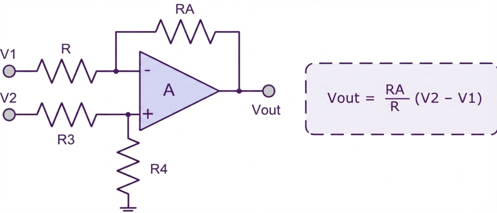 The Op-amp Building Blocks Voltage Subtractor