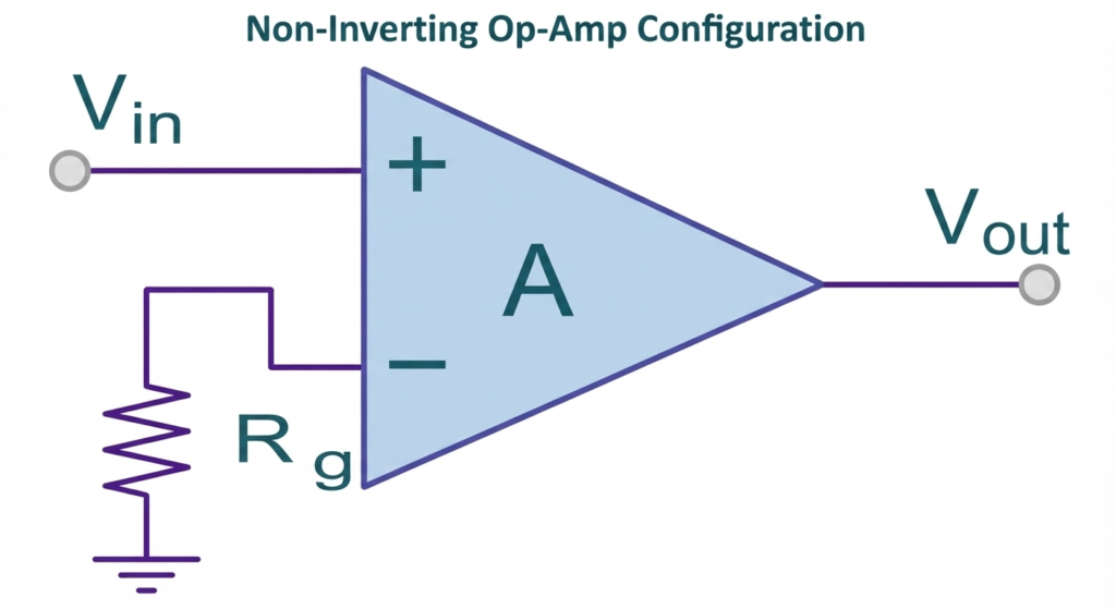 open loop operational amplifier configuration