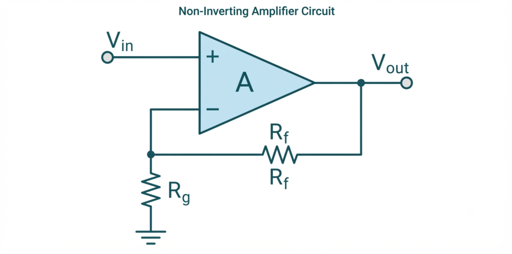 operational amplifier close loop configuration