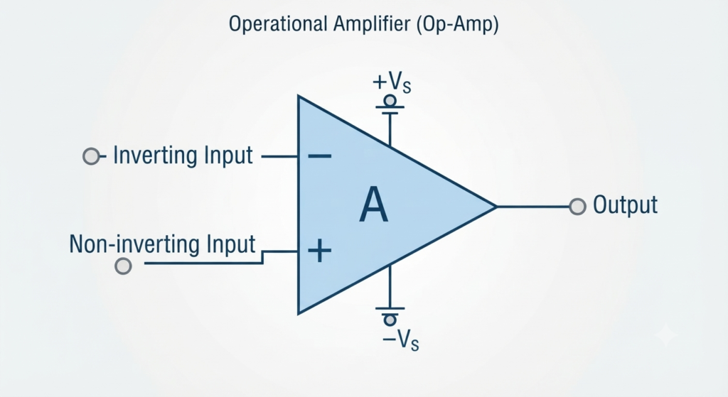 operational amplifier terminals