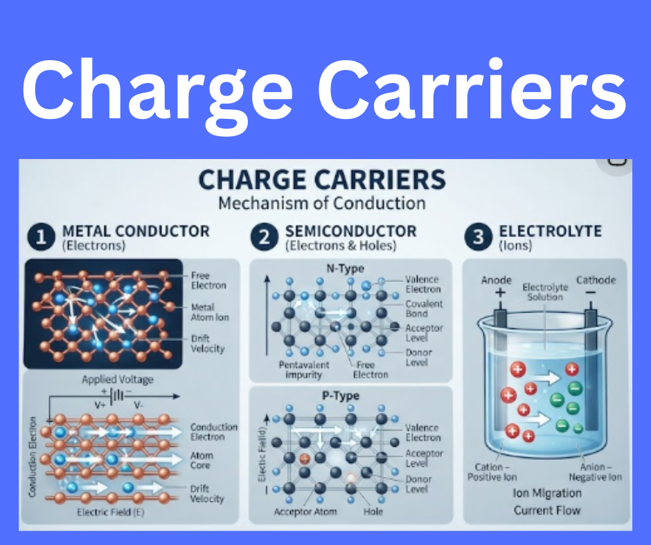 Charge Carriers: Definition, Types, and Examples