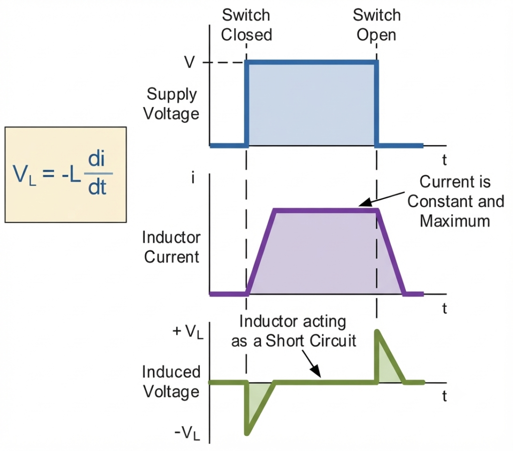 Current and Voltage in an Inductor