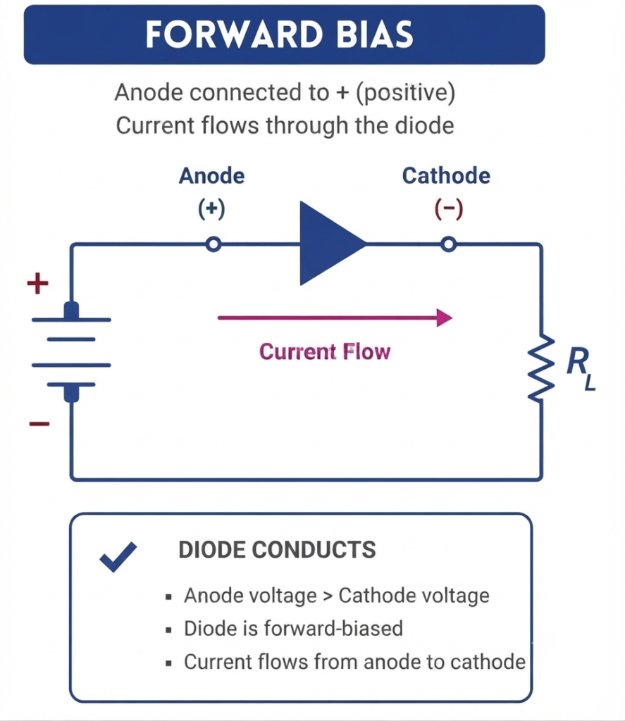forward bias diode