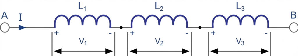 inductors in series connection