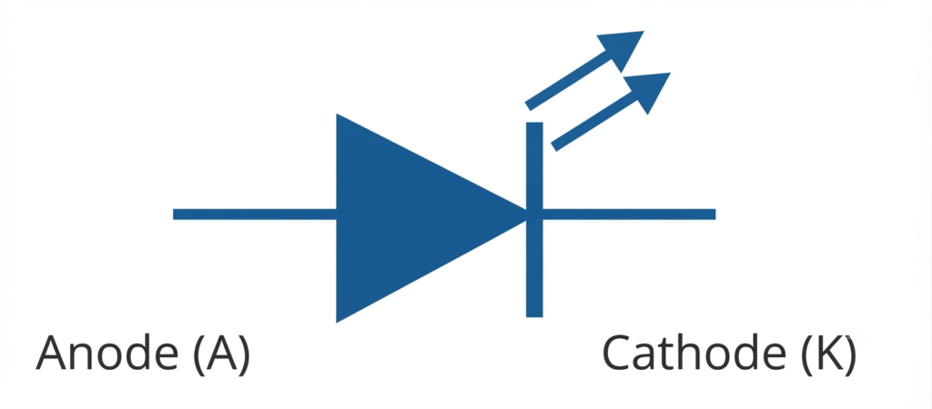 light emitting diode symbol
