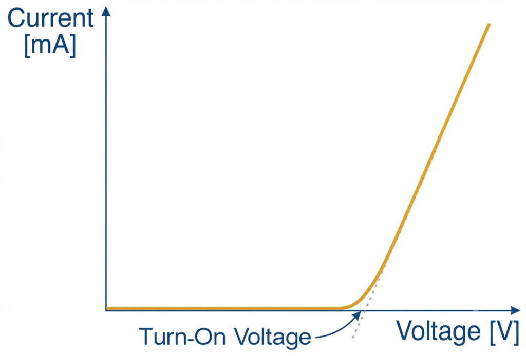 diode turn on voltage